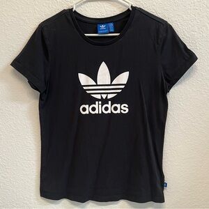 Adidas- Women’s Black T-Shirt, Large